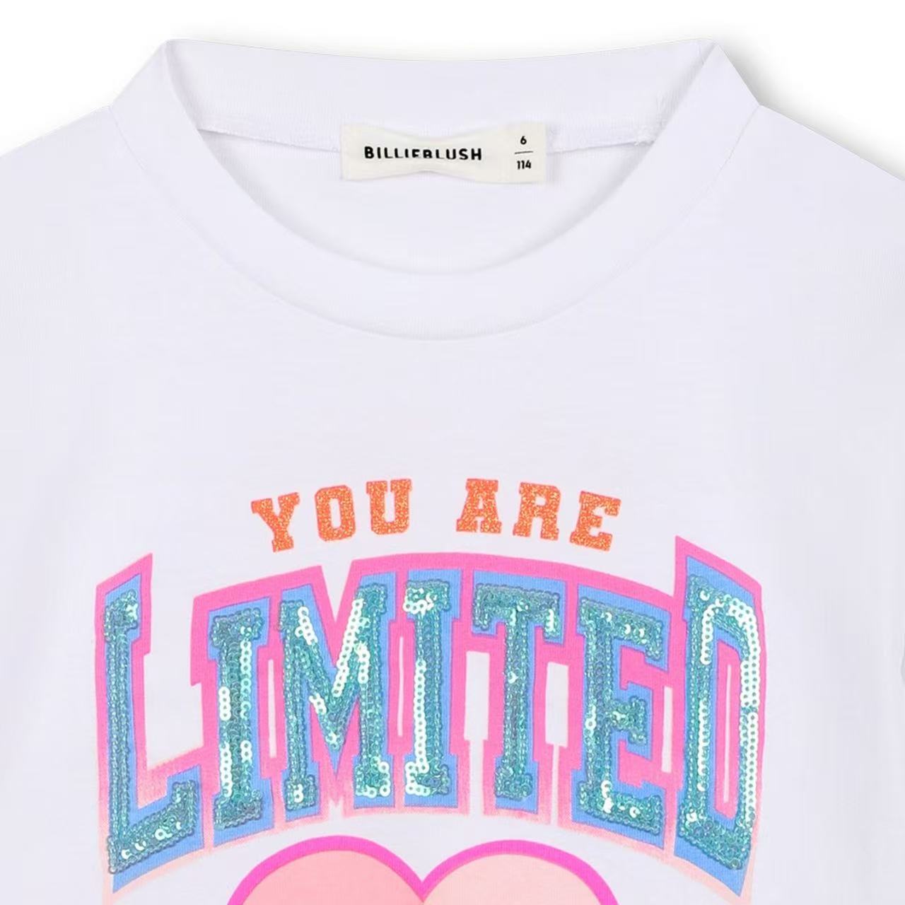 Love long sleeve T-shirt white