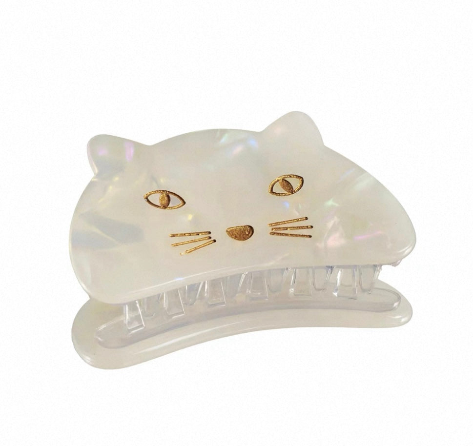 Shimmer Cat Claw Clip