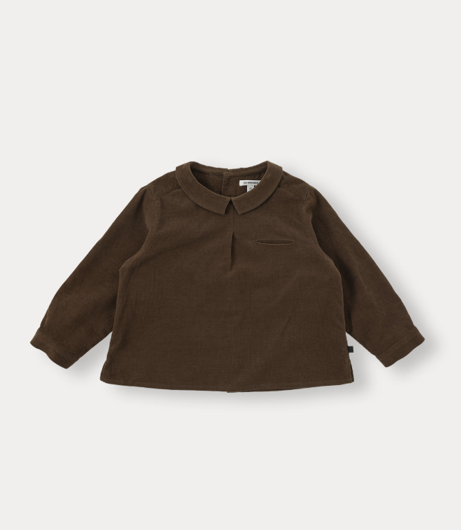 Corduroy Warm Slit Shirt