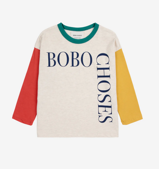 Bobo Choses Square Color Block T-shirt