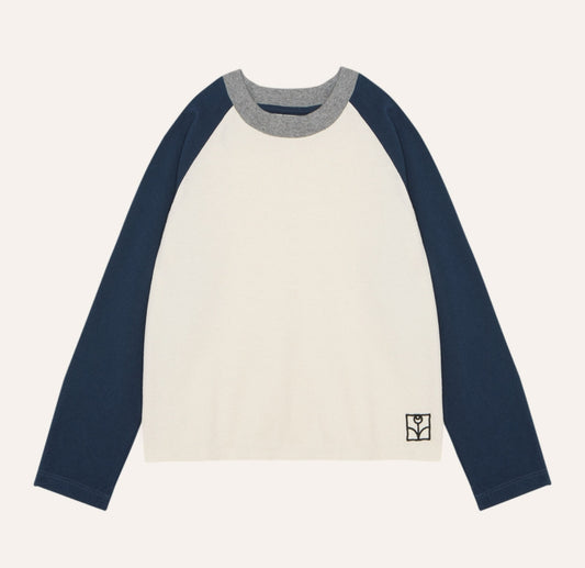 Blue Sleeves Kids Tshirt