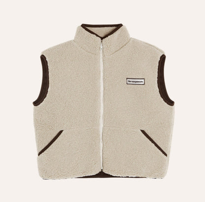 Ecru Teddy Kids Vest