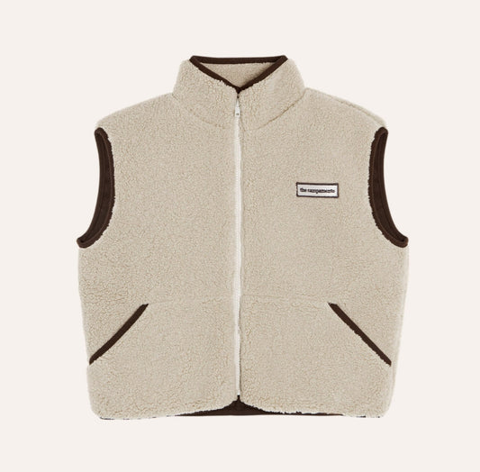 Ecru Teddy Kids Vest