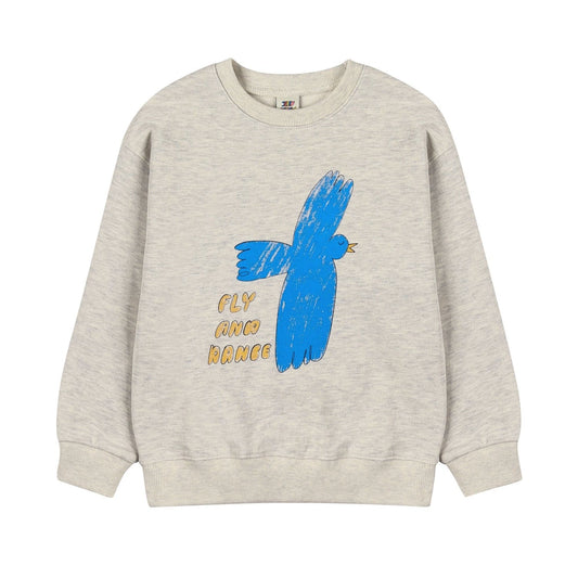Fly bird sweatshirt_oatmeal