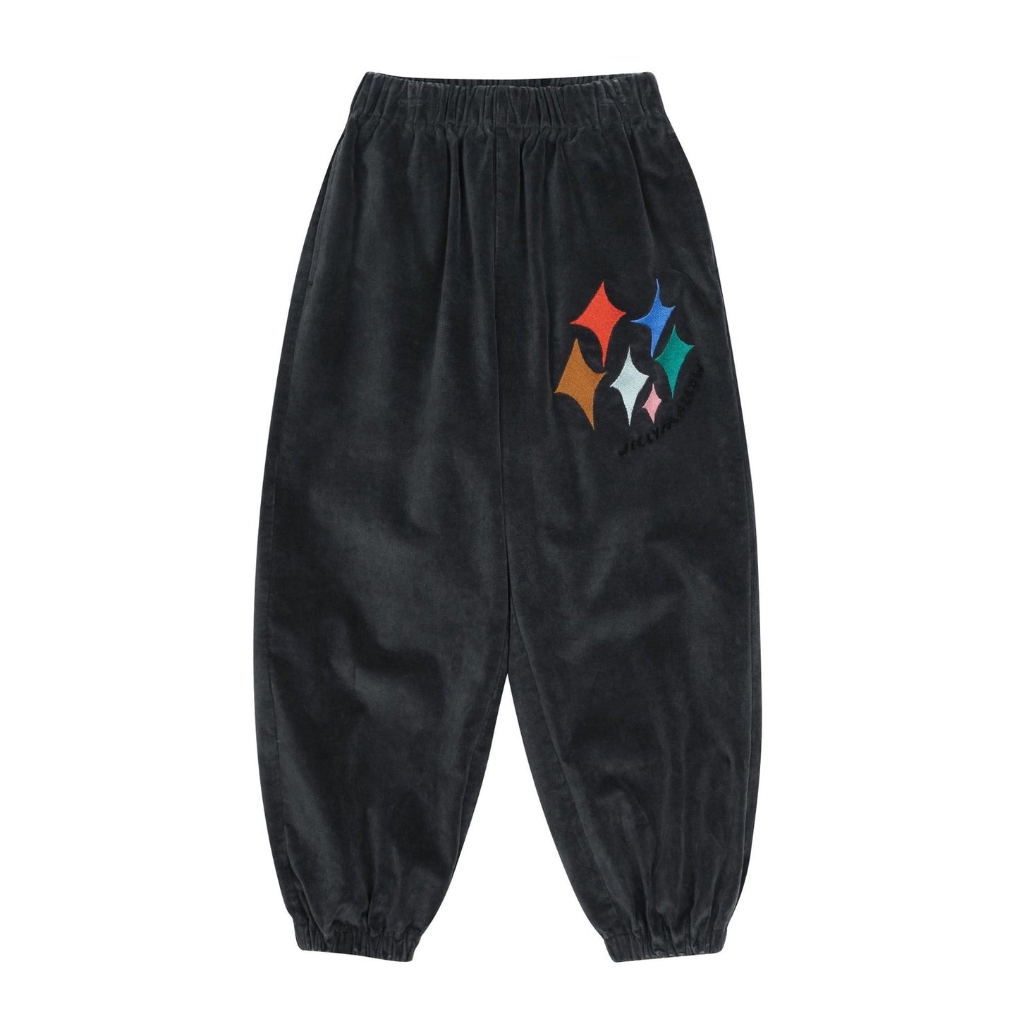Star Pig  Pants_Charcoal