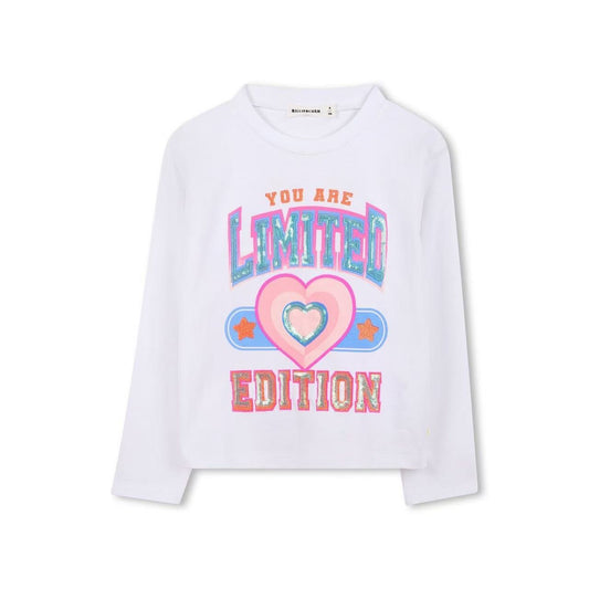 Love long sleeve T-shirt white