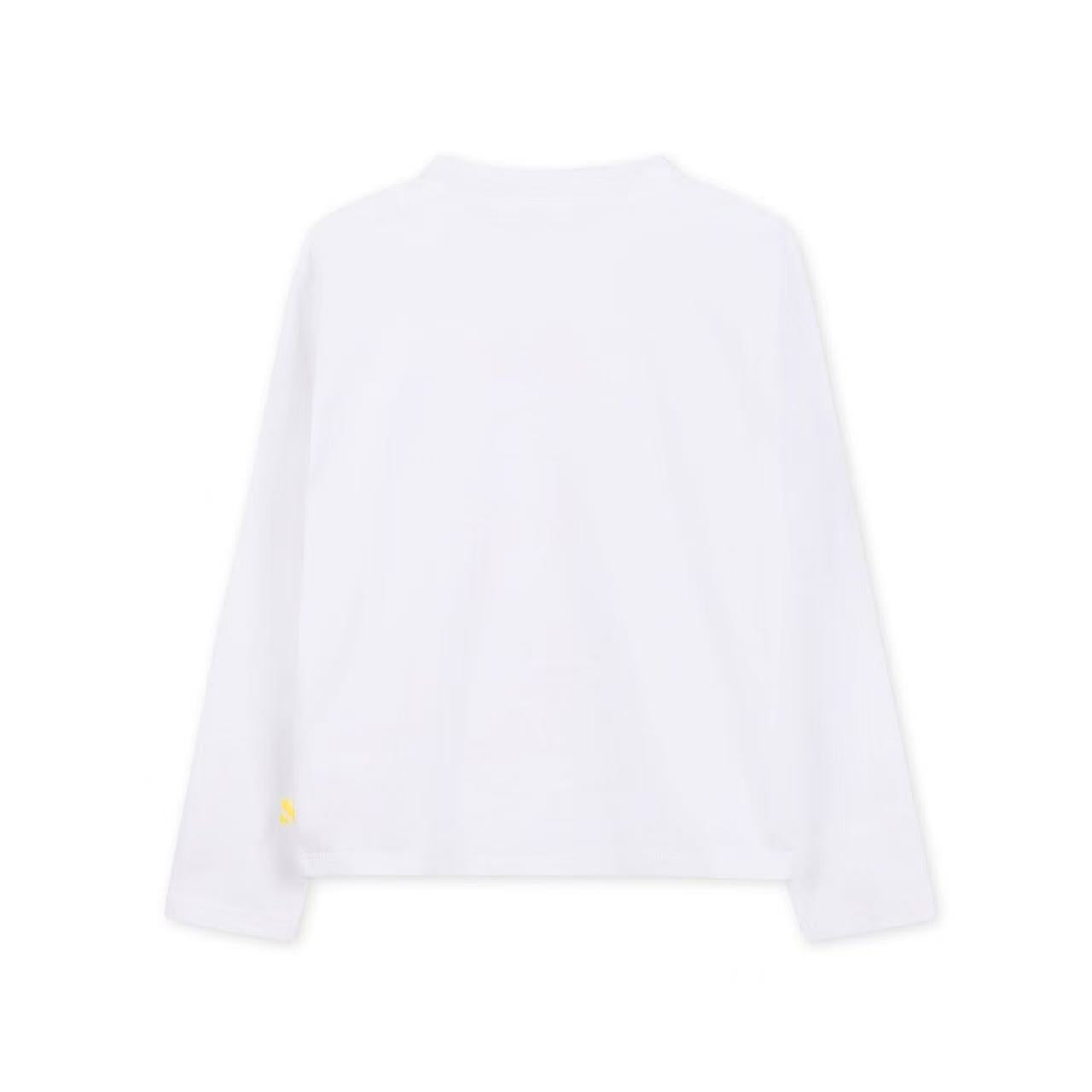 Love long sleeve T-shirt white