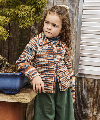 Motley Cardigan Neriage Space Dye