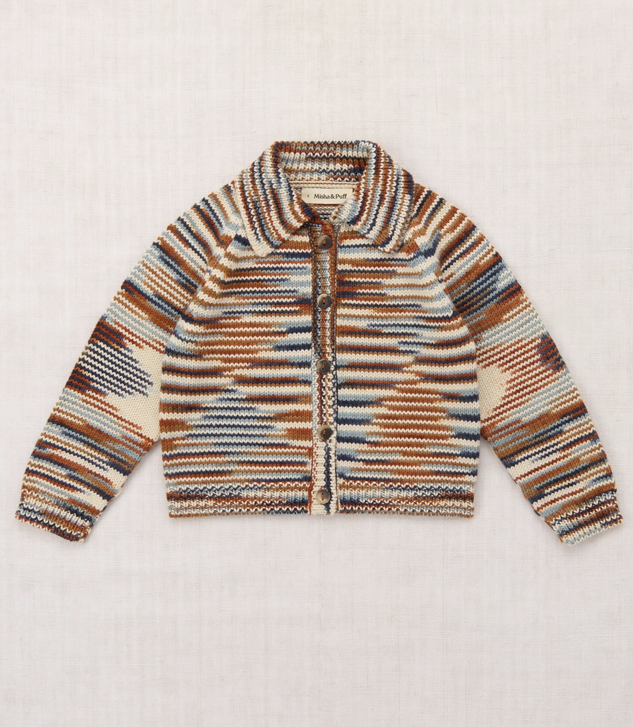 Motley Cardigan Neriage Space Dye