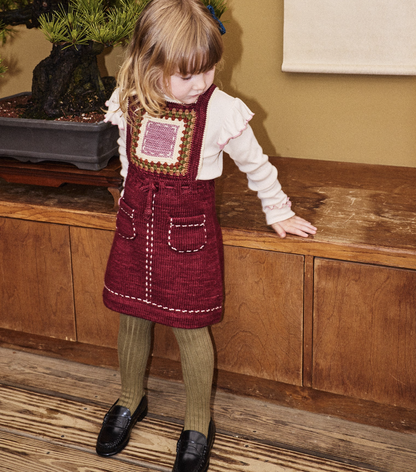 Running Stitch Pinafore Cambridge