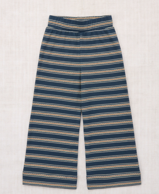 A-Pant Marine Blue Sgraffito