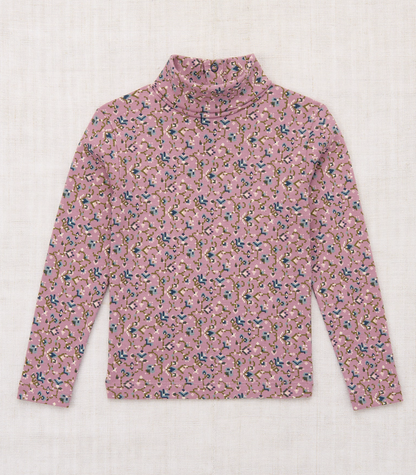 Turtleneck Antique Rose Millefleurs
