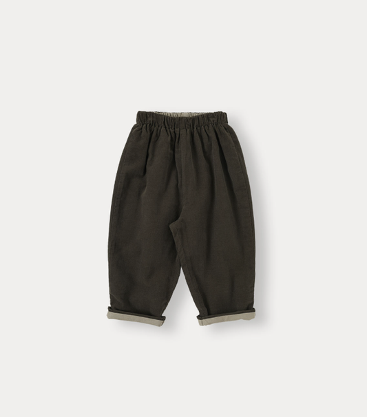 Cozy Corduroy Two Tone Pants