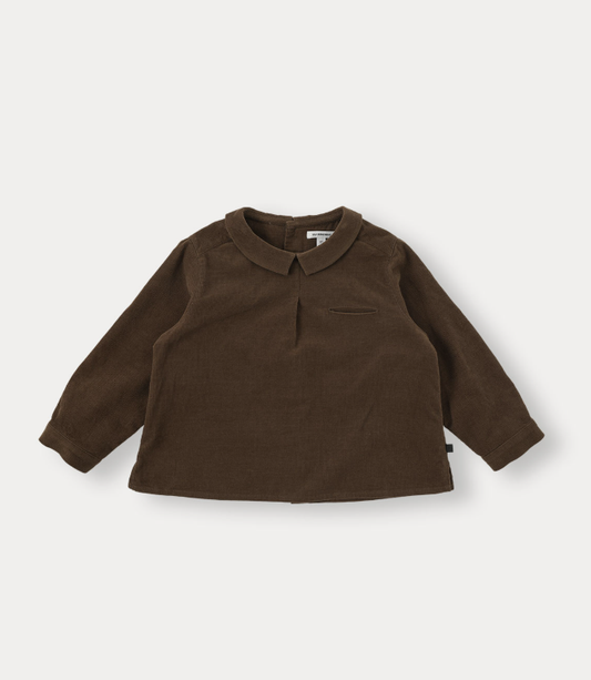 Corduroy Warm Slit Shirt